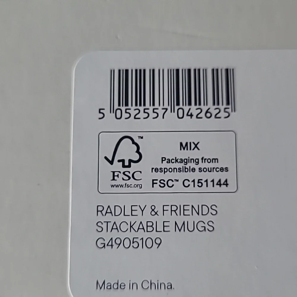 Radley & Friends Stackable Mugs - Picture 4 of 4